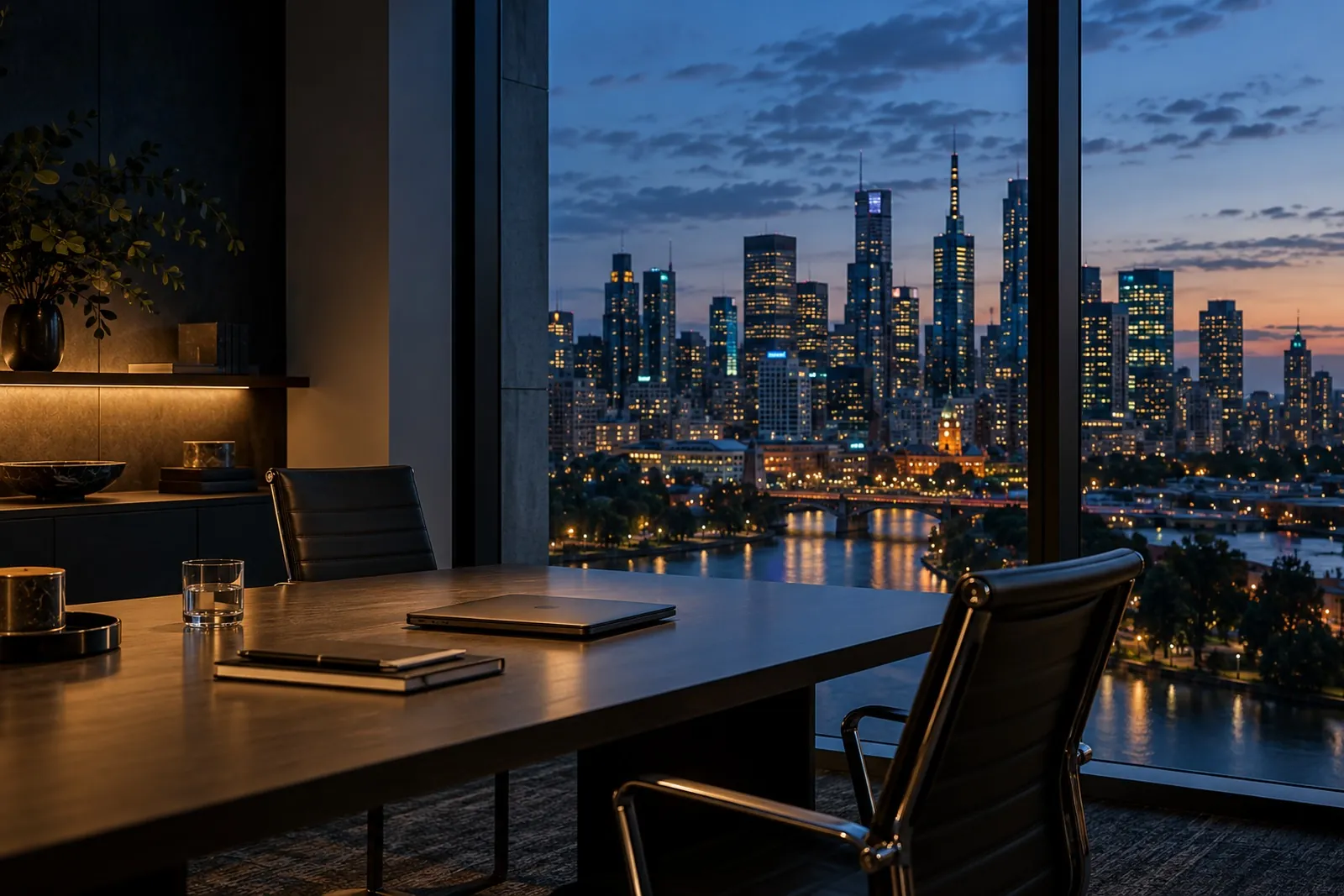 A quiet meeting room in Melbourne